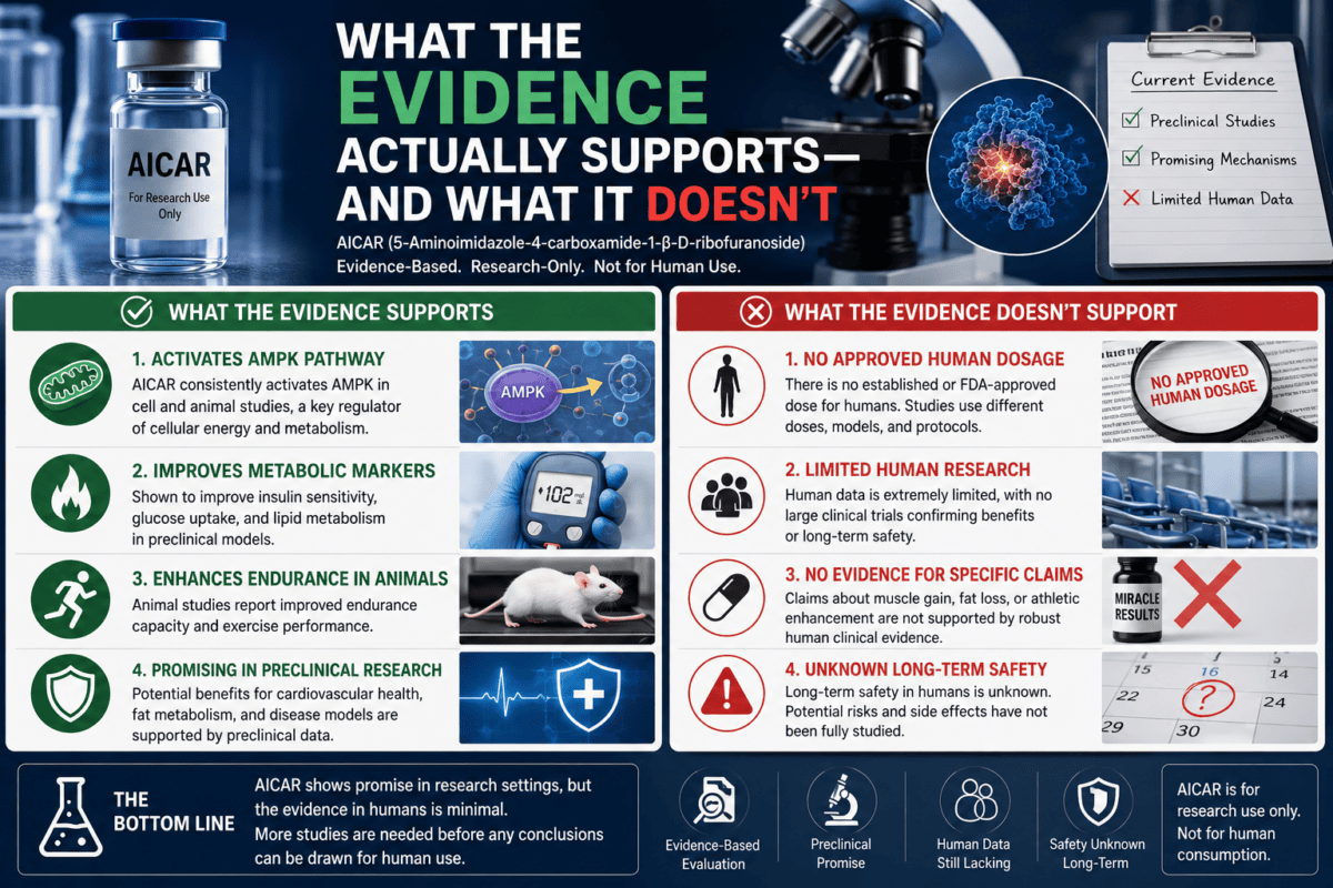AICAR Peptide Dosage: What Research Actually Reveals AICAR Peptide Dosage