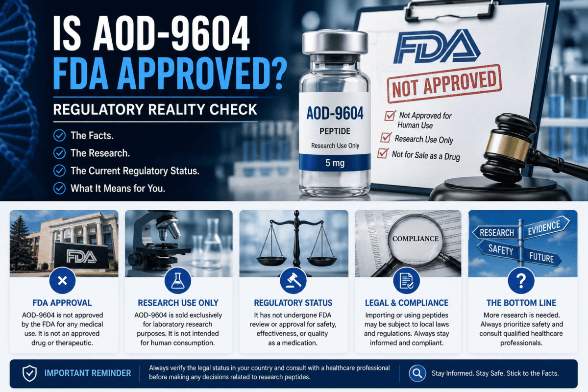 Unlocking AOD-9604 Benefits: The Powerful Truth Behind Research, Safety, and What the Evidence Really Shows AOD-9604 Benefits