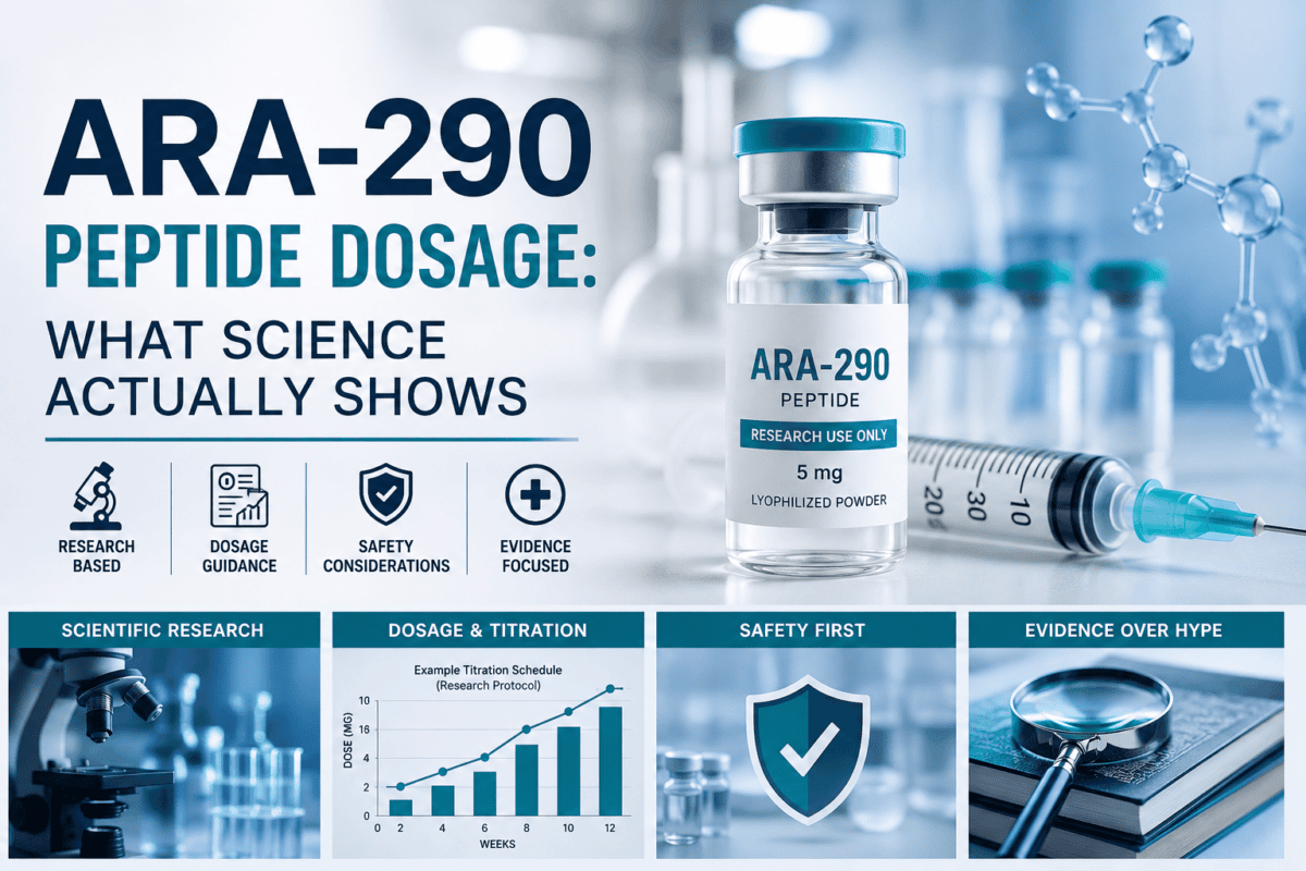ARA-290 Peptide Dosage: What Science Actually Shows ARA-290 Peptide Dosage