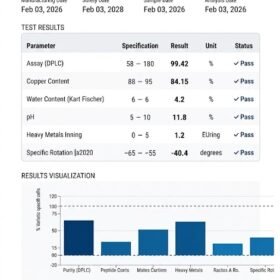 Certificate of Analysis