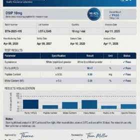 Certificate of Analysis