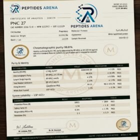 Certificate of Analysis
