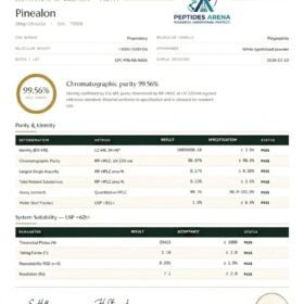 Certificate of Analysis